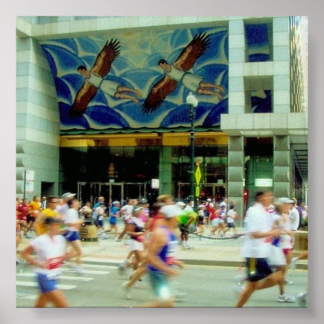 Affiche marathon flight (Devant)