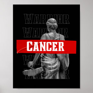 Affiche Marathon T, Guerrier De Sensibilisation Au Cancer 