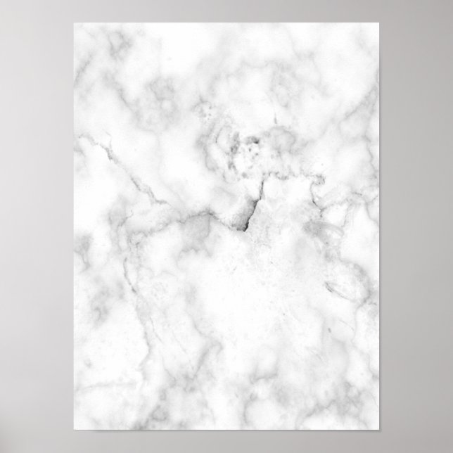 Affiche Marbre blanc (Devant)