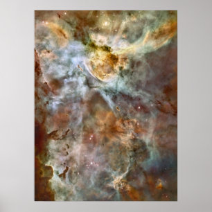 Affiche Marbre en pastel dans la nébuleuse de Carina