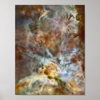 Affiche Marbre en pastel dans la nébuleuse de Carina
