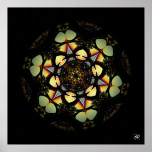 Affiche Marbre (n° 6.1 série de marbres)