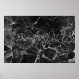 Affiche Marbre noir motif surface qui ressemble naturalab