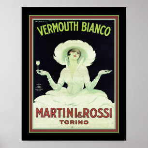 Affiche Marcello Dudovich Vermouth Bianco