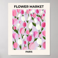 Marché Aux Fleurs Paris Tulipes Rose Et Lilac