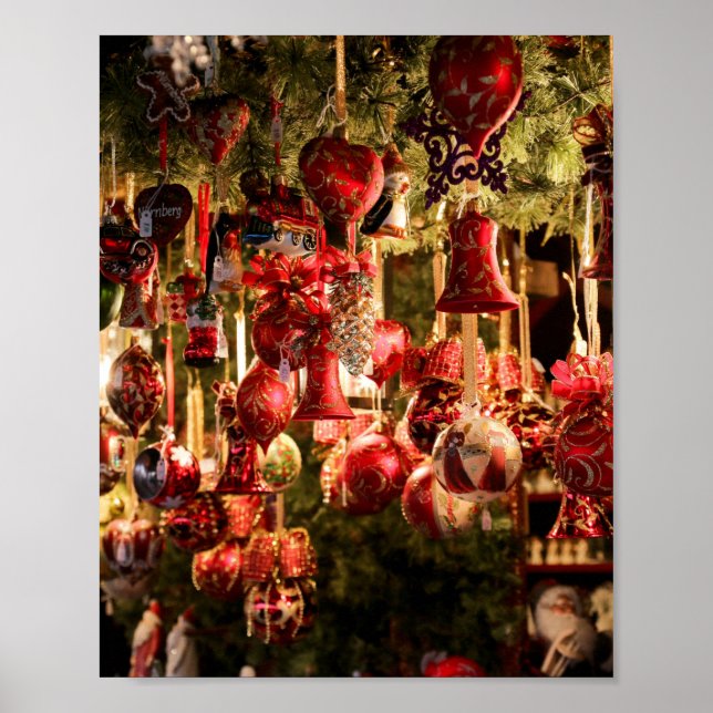 Affiche Marché de Noël (Devant)