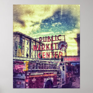 Affiche Marché de Pike