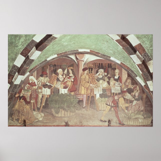 Affiche Marché des fruits et légumes (Devant)