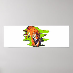 Affiche Marche du tigre