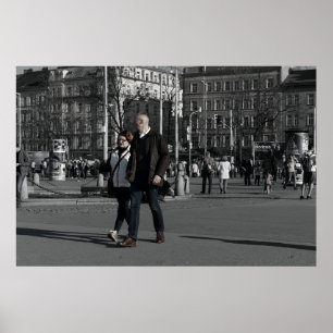 Affiche Marche en couple