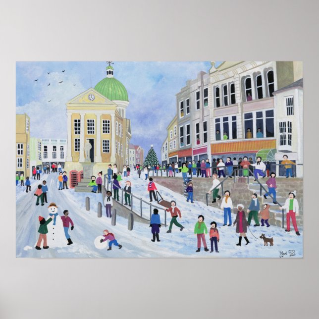 Affiche Marché Jew Street Penzance (Devant)