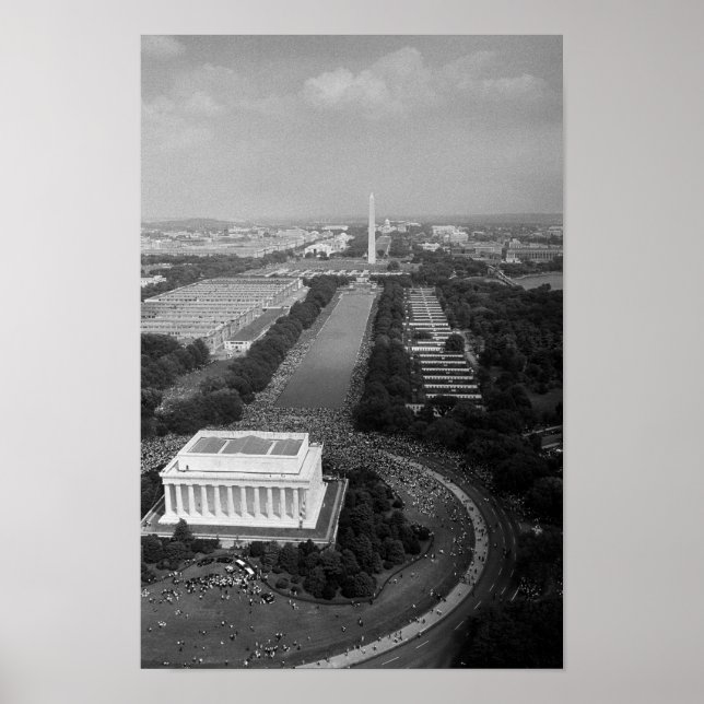 Affiche Marche pour les droits civiques à Washington - 196 (Devant)