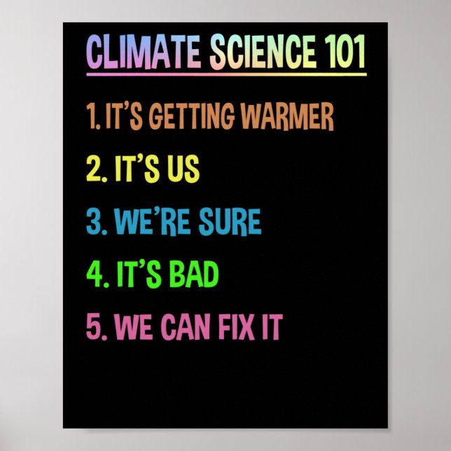 Affiche Marche scientifique - Un don Jour des terres pour  (Devant)