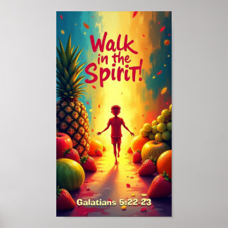 Affiche Marcher dans l'esprit