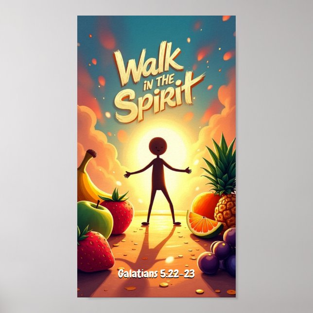Affiche Marcher dans l'esprit (Devant)