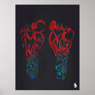Affiche Marcher Par Foi (noir)