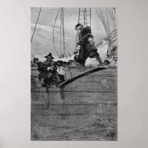 Affiche "Marchez sur la planche"