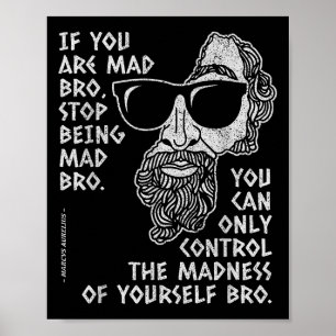 Affiche Marcus Aurelius Philosophe stoïque Ancien Roman Jo