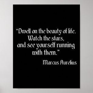 Affiche Marcus Aurelius Shirt Habite Sur La Belle De Li