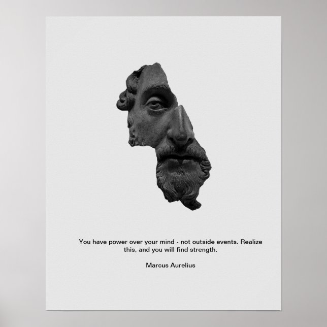 Affiche Marcus Aurelius T Shirt (Devant)