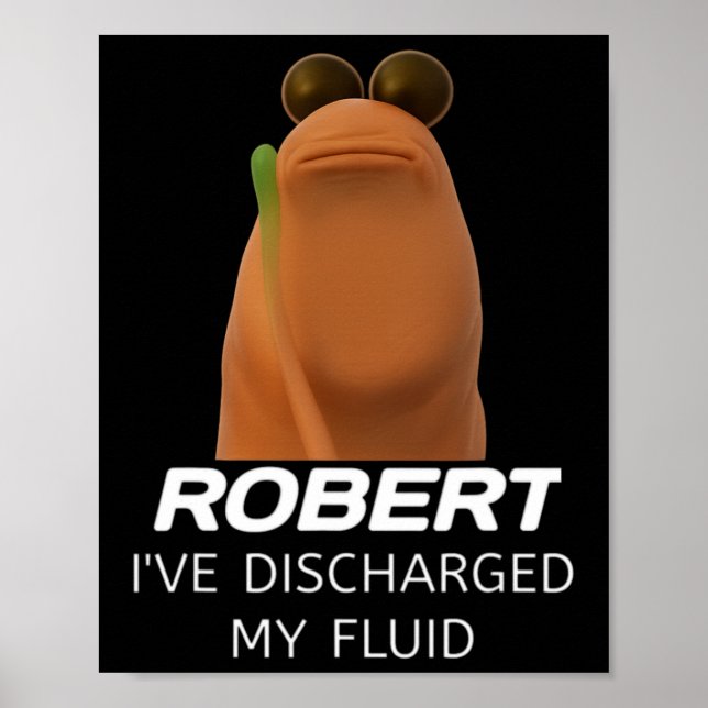 Affiche Marcus The Worm Robert I’ve Discharged My Fluid Ga (Devant)