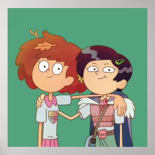 Affiche Marcy and Anne Amphibia