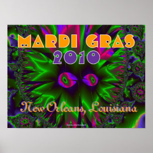 Affiche Mardi Gras 2010