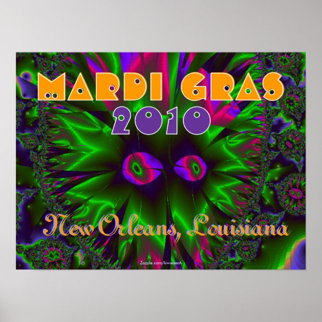Affiche Mardi Gras 2010 (Devant)