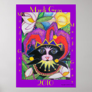 Affiche Mardi gras 2010 de mardi gras