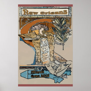 Affiche Mardi Gras 2018