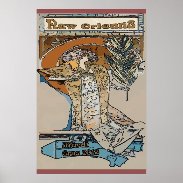 Affiche Mardi Gras 2018 (Devant)