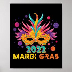 Affiche Mardi Gras 2022