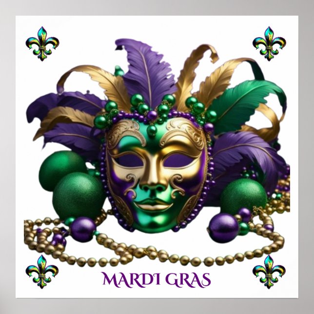 Affiche Mardi Gras 2024 (Devant)