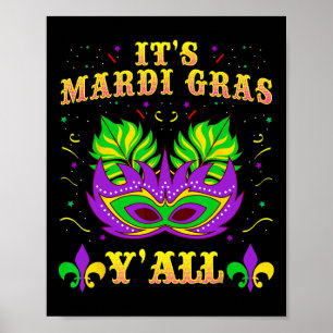 Affiche Mardi Gras Chemises pour femmes Hommes C'est Mardi