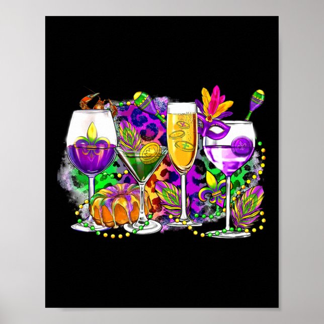 Affiche Mardi Gras Gl De Vin (Devant)