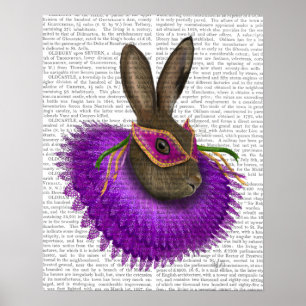 Affiche Mardi Gras Hare