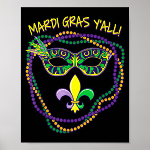 Affiche Mardi Gras les amis