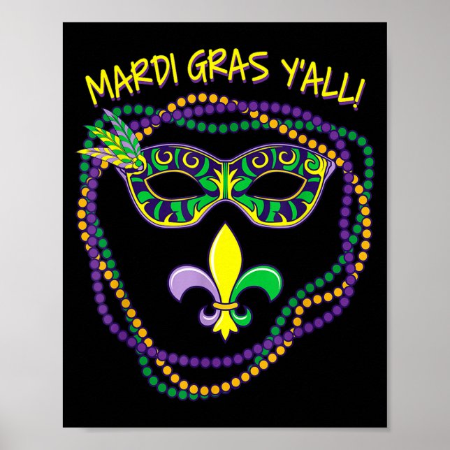 Affiche Mardi Gras les amis  (Devant)