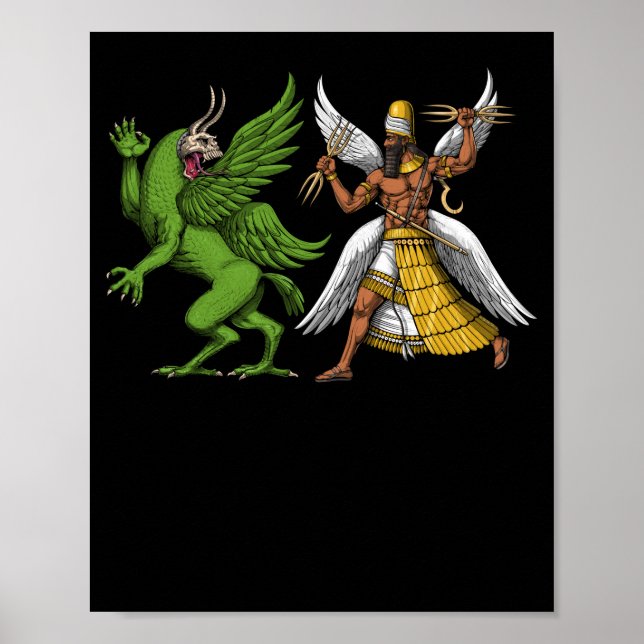 Affiche Marduk & Tiamat (Devant)