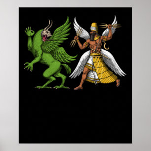 Affiche Marduk & Tiamat