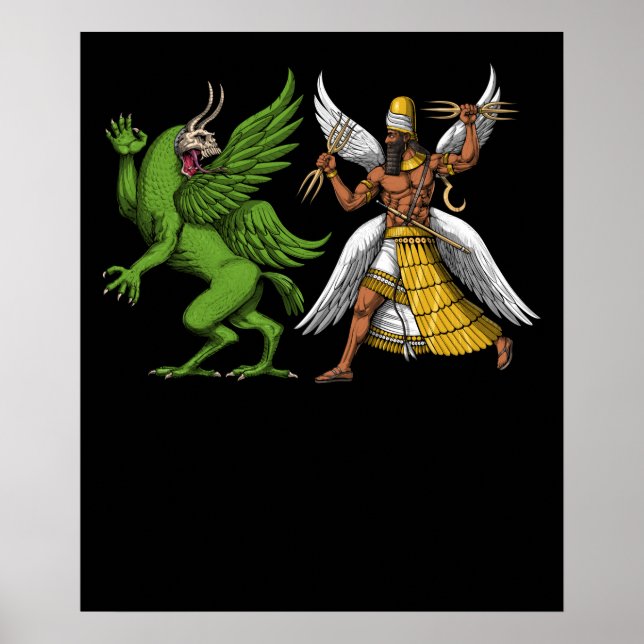 Affiche Marduk & Tiamat (Devant)