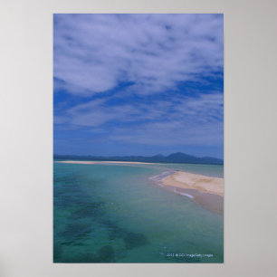 Affiche Marée basse à la plage