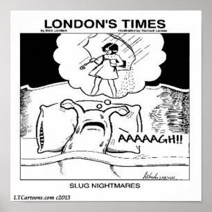 Affiche Mares de nuit Slug Classic LTCartoons Comic