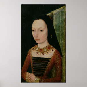 Affiche Margaret de duchesse de York de Bourgogne, c.1477