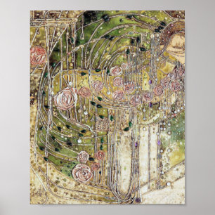 Affiche Margaret Macdonald - La princesse endormie