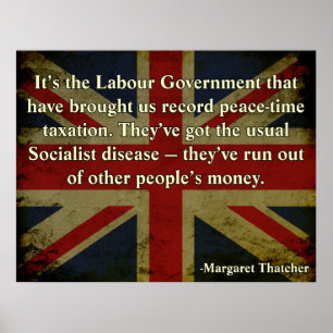 Affiche Margaret Thatcher