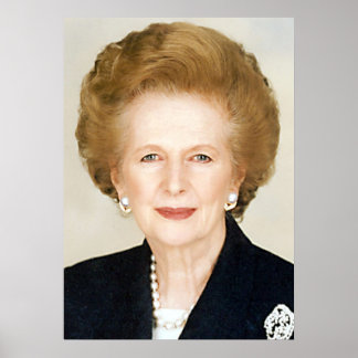 Affiche Margaret Thatcher The Iron Lady