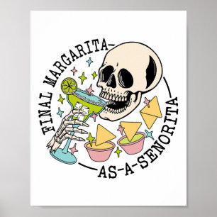 Affiche Margarita Finale Comme Épouse D'Équipe De Crâne Se