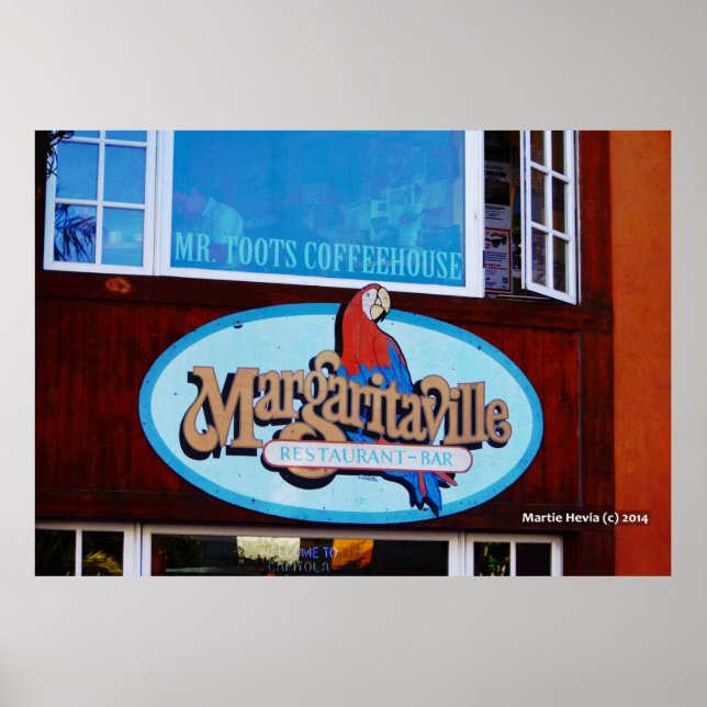 Affiche Margaritaville Restaurant & Bar (Devant)