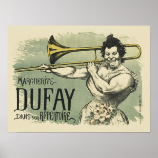 Affiche Margeurite Dufay, Louis Anquetin